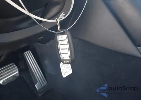 2021 Infiniti Q50 Red Sport 400 z USA, uszkodzony, nr VIN JN1FV7DP8MM850388